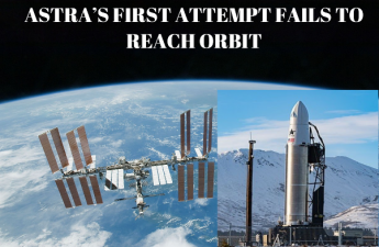 ASTRA’S FIRST ATTEMPT FAILS TO REACH ORBIT